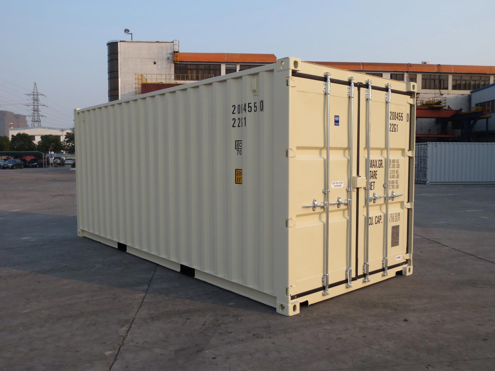 New shipping container 20