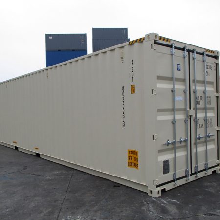 New 40 foot shipping container
