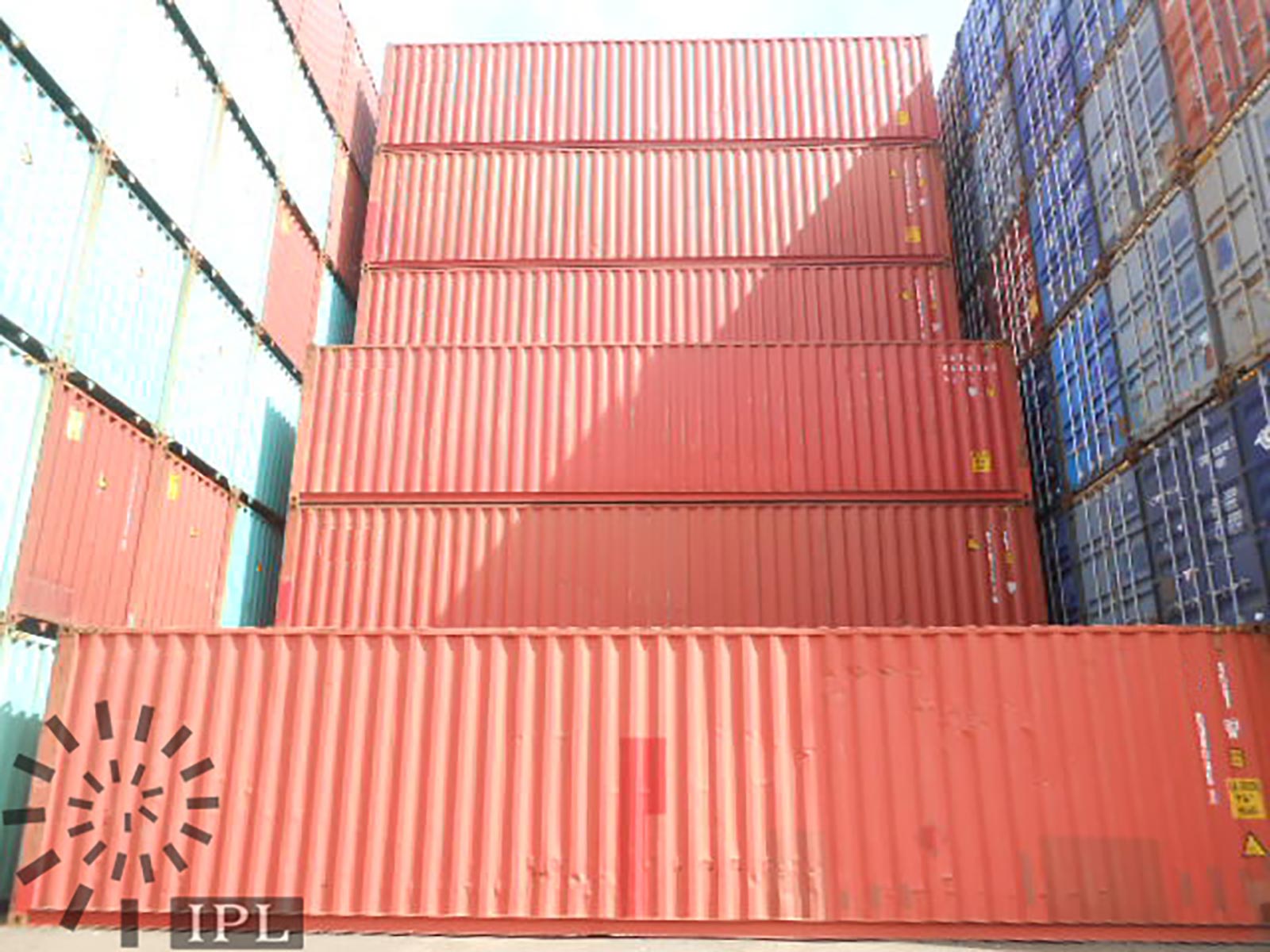 Lease line shipping containers