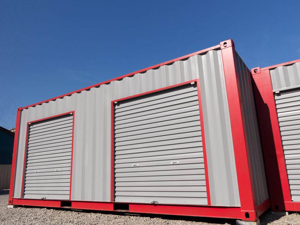 Insulated Storage Room Container 150 SQ FT Office Garage Warehouse Window  Door