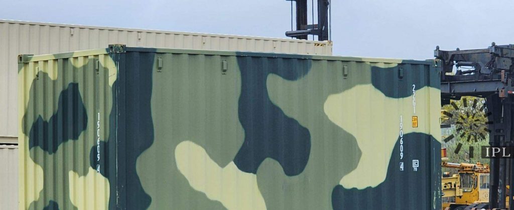 Camouflage Shipping Container for Sale