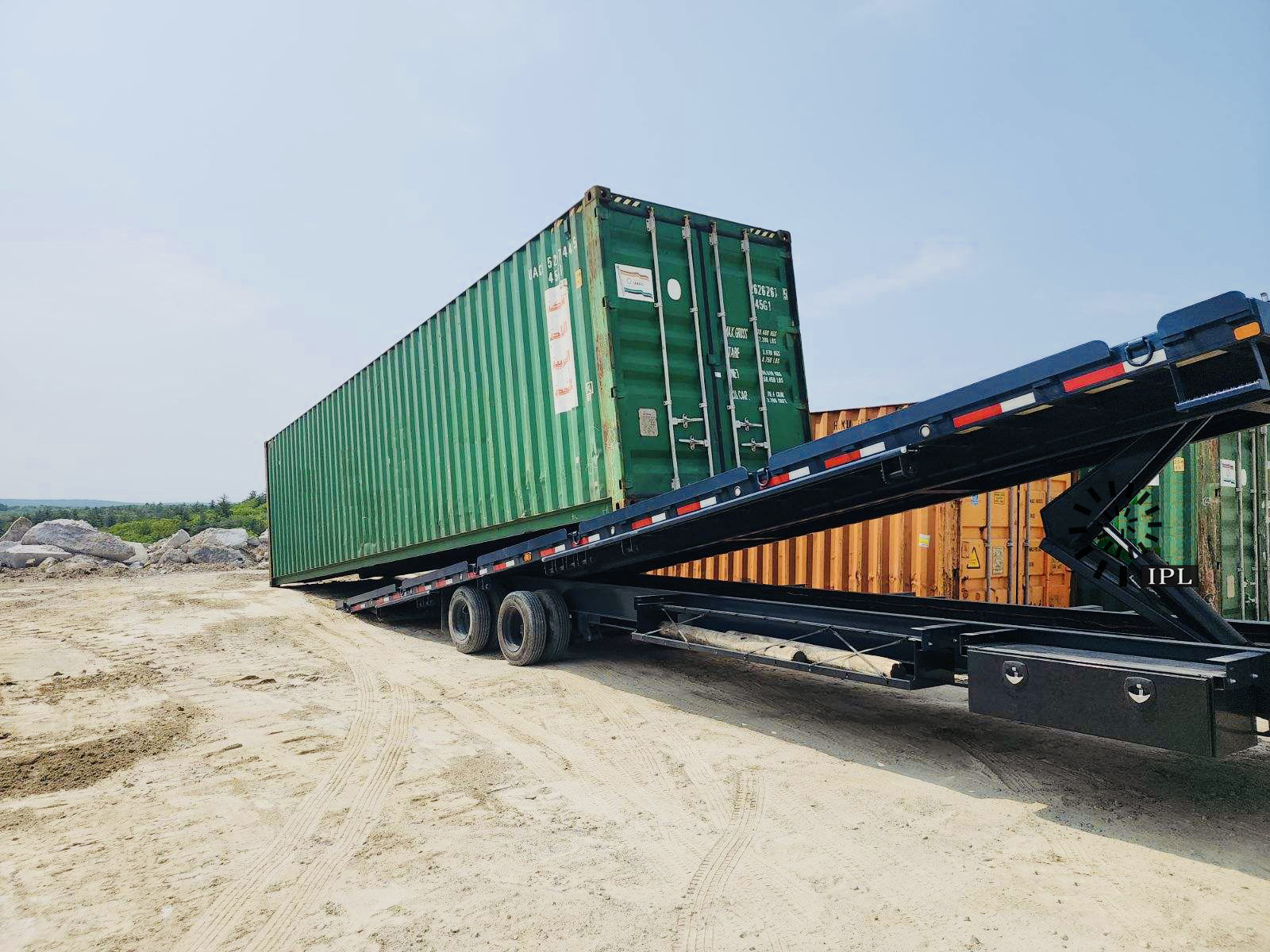 Roll Off Tilt Bed Shipping Container Delivery 