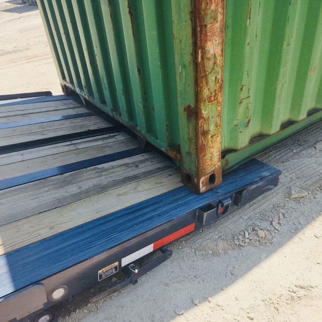 Container Roll Off Tilt Bed Landoll Delivery Services
