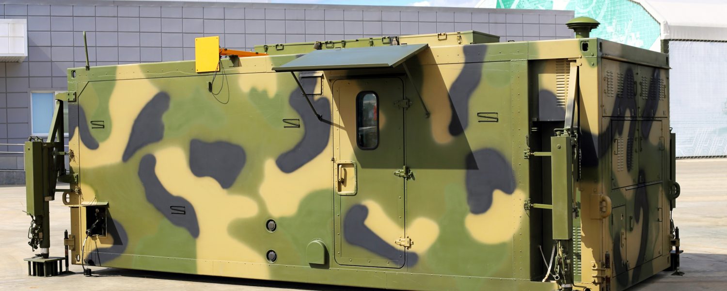 Camo Military Barrack Container
