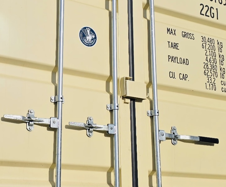 Lock Box on a New Container