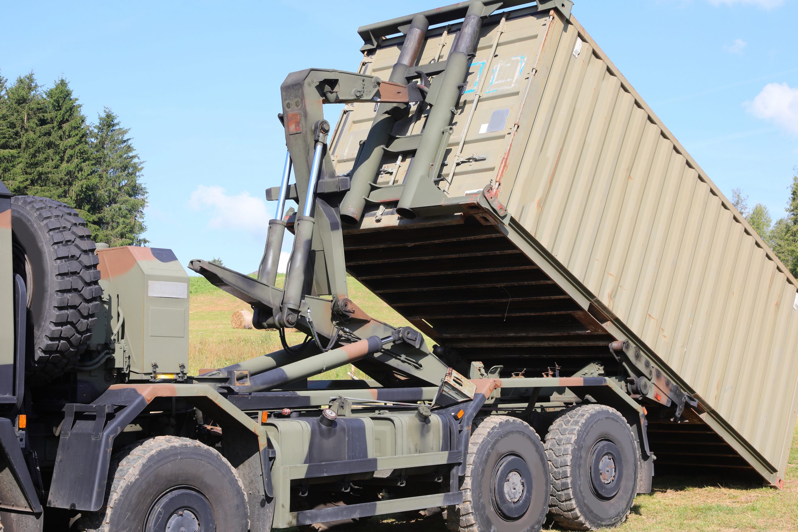 Army Container Delivery and Placement